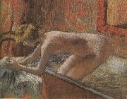 Edgar Degas After bath oil painting reproduction